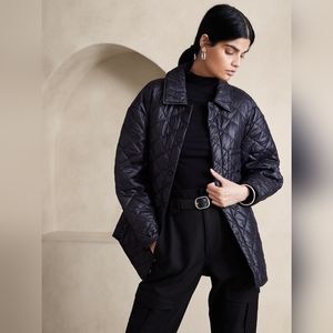 NWT BR Quilted Shirt Jacket